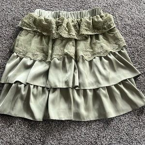 Romwe Tiered Skirt